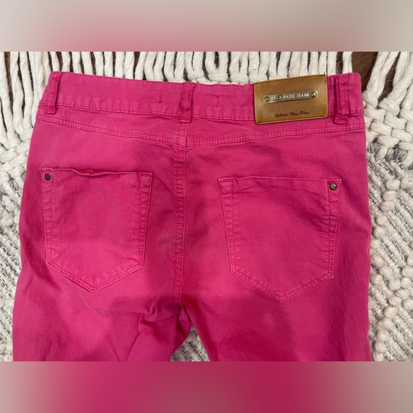 Zara Premium Vintage Pink Skinny Jeans - Picture 5 of 5